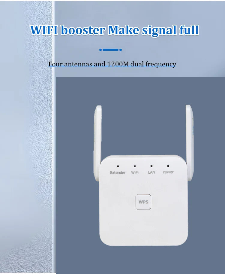 Dual-band WiFi wireless signaling device (1200M)