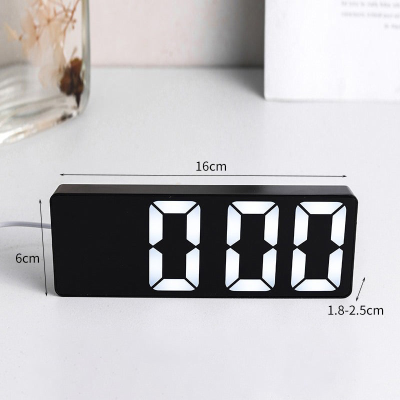 Modern Digital Mechanical Retro Flip Down Clock wіth Internal Gear Operated