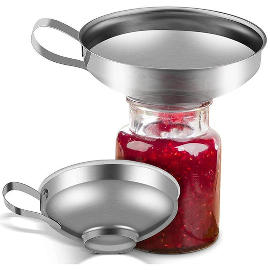 Stainless Steel Wide Mouth Canning Funnel