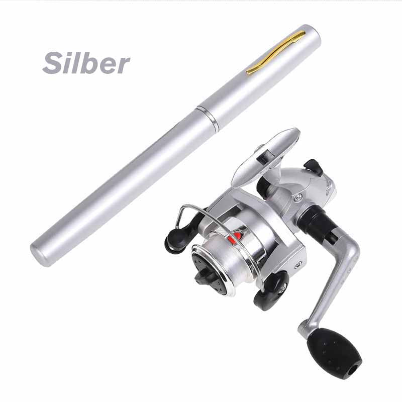 Portable Pen Style Ice Fishing Rod Set