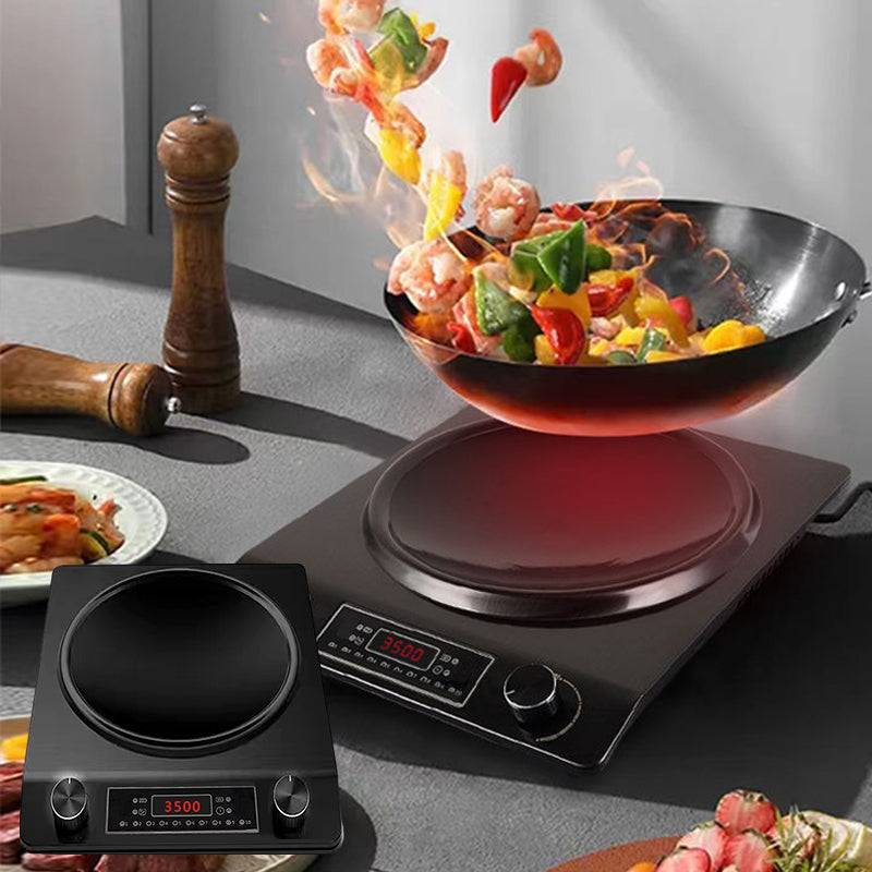 3500W Concave Induction Cooktop with 10 Temperature Levels