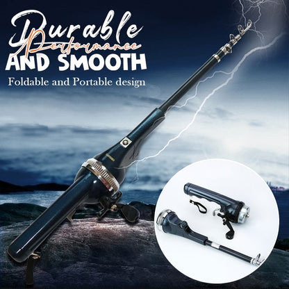 🎁Hot Sale 49% OFF⏳All-in-one Telescopic Fishing Rod Kit