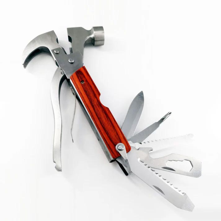 16-in-1 Portable Claw Hammer Multitool