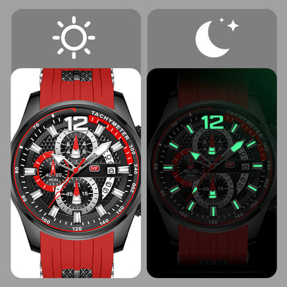 Men's Night-Light Waterproof Quartz Watch