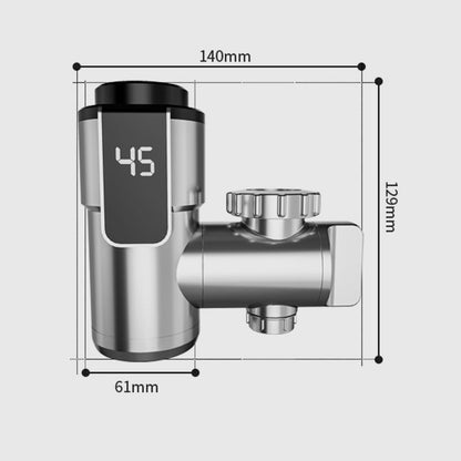 No Installation Electric Hot Water Faucet with Digital Display