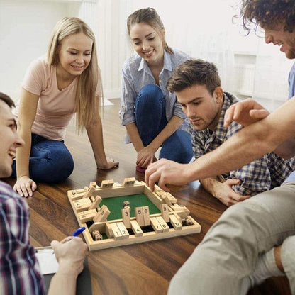 FUNNY FAMILY GAMES-Shut The Box Board Game🎲