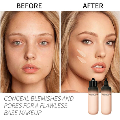 Lightweight Waterproof Long-Lasting Natural Finish Foundation