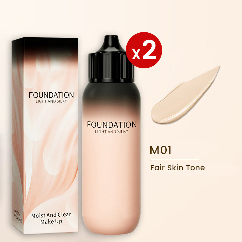 Lightweight Waterproof Long-Lasting Natural Finish Foundation