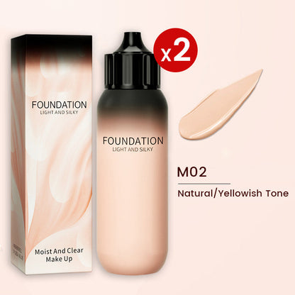 Lightweight Waterproof Long-Lasting Natural Finish Foundation