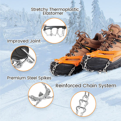 Anti-Slip Crampons for Outdoor Shoes & Boots