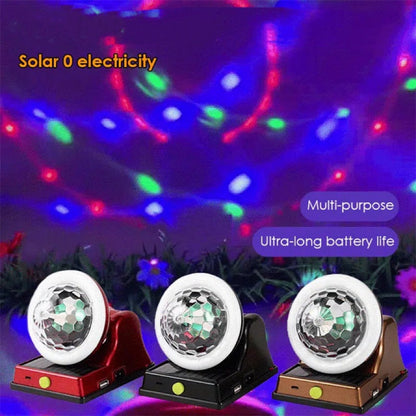 Solar Rechargeable Versatile Fashion Multicolor Light