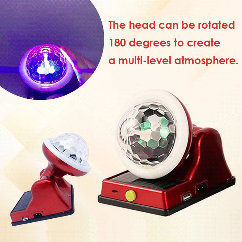 Solar Rechargeable Versatile Fashion Multicolor Light